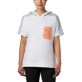 Dámské Mikiny Columbia Park Short Sleeve Bílé Šedé WMKPEN576